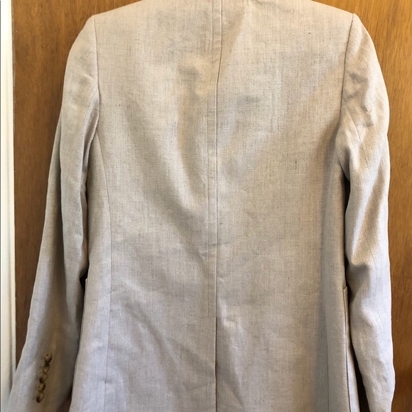 New Beige Linen Michael Kors Vest size 2 - Picture 3 of 9